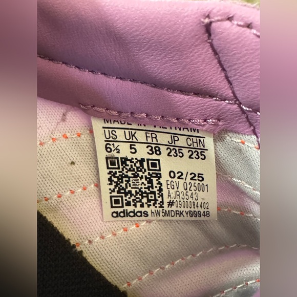 adidas Barreda Decode Purple/Orange - Women’s 6.5 (Fits like 7.5) - Picture 6 of 7